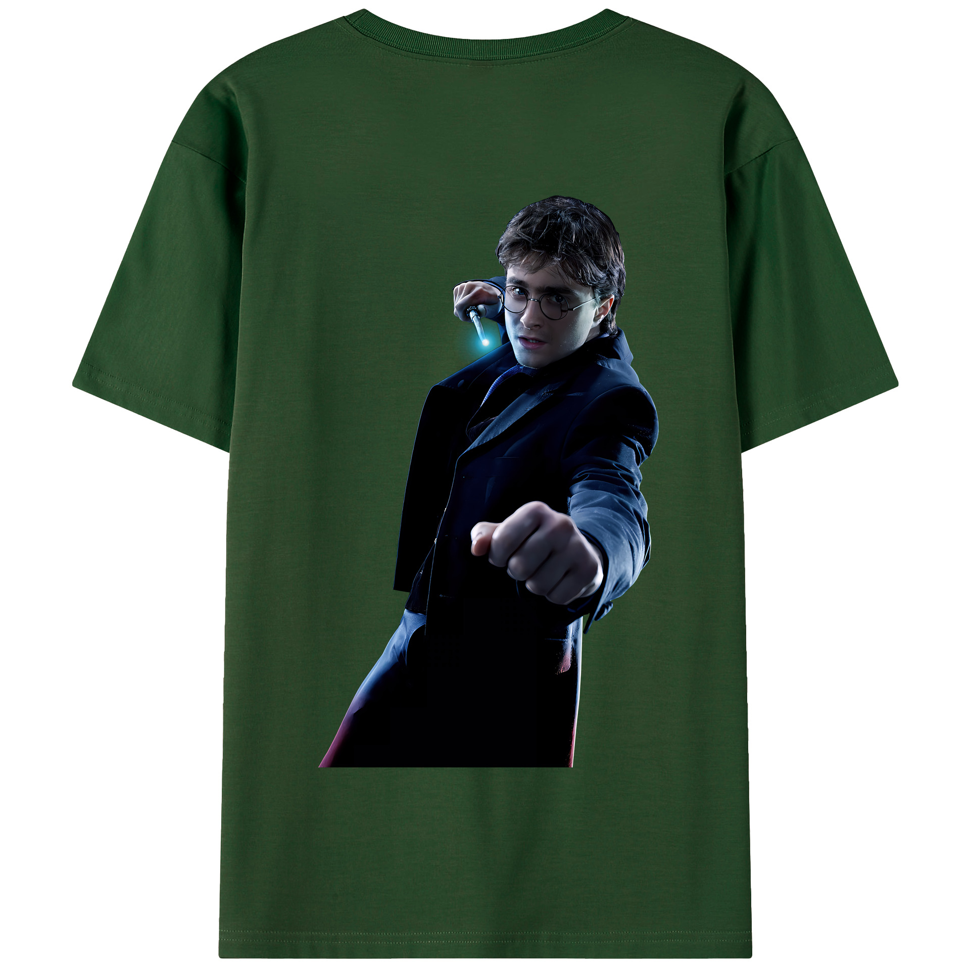 （画像用） Harry Potter ハリー・ポッターシリーズ 綿100％半袖Tシャツ（背面プリント）